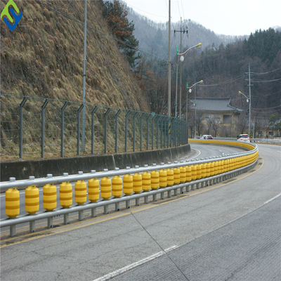PU-PVC-Rollen-Sperre Verkehrssicherheit ISO-EVA Buckets Rolling Guardrail für Landstraße