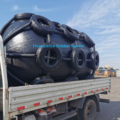 Sonstige Marinelieferanten Unterseeboot Pneumatischer Gummi-Fender 50Kpa 80Kpa