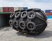 Pneumatischer Gummipuffer Yokohamas aufblasbar mit benutzten Flugzeug-Reifen